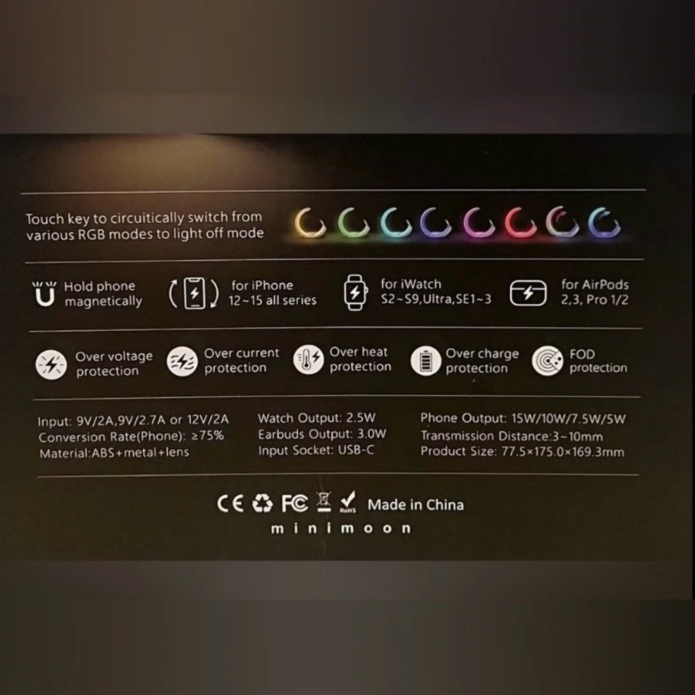 Minimoon description compatibility